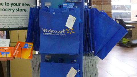 Walmart 'Scan & Go' Floorstand