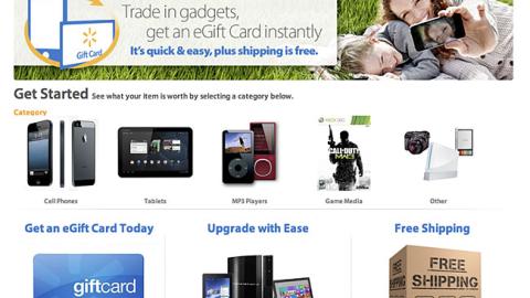 Walmart.com 'Gadgets to Gift Cards'