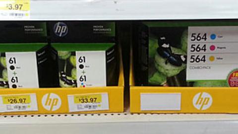 HP Walmart Back-to-School Shelf Trays