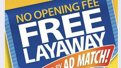 Walmart 'Free Layaway' Facebook Update