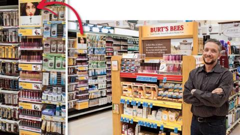 Burt's Bees Displays