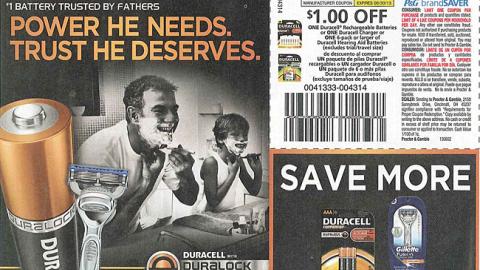 Duracell 'Trusted by Fathers' FSI