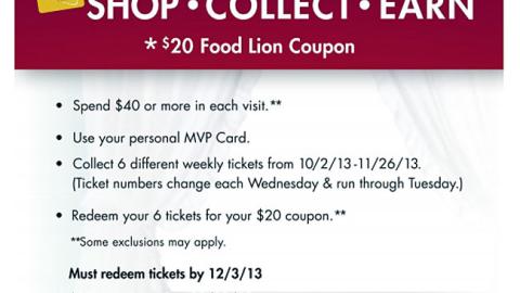 Food Lion 'Free Holiday Dinner' Feature