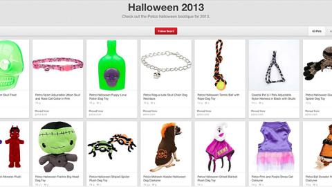 Petco Halloween Pinterest Board