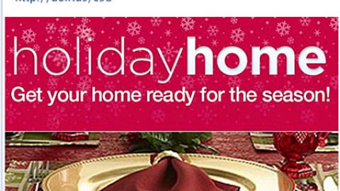 Dollar General 'Holiday Home' Facebook Update