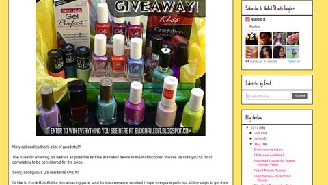 Nailed It Rite Aid Giveaway Blog Post