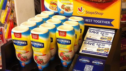 Hellmann's Stop & Shop 'Bring Out the Best' Floorstand