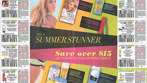 P&G 'Summer Stunner' FSI