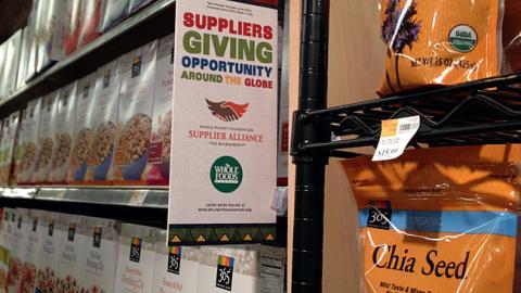 Whole Foods 'Giving Opportunity' Violator