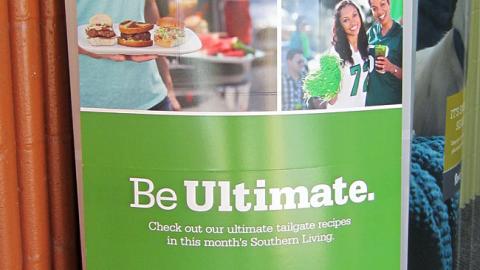 Publix 'Be Ultimate' Standee