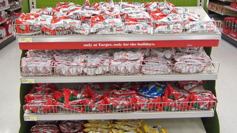 Target 'Peppermint Hershey's' Rack