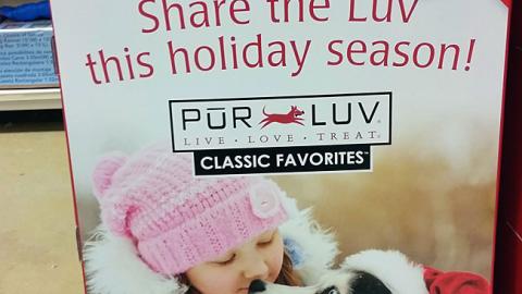 Pur Luv PetSmart 'Holiday Season' Floorstand