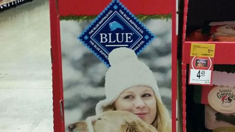 Blue Buffalo PetSmart 'Give Thanks' Floorstand