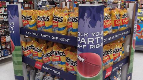 Frito-Lay Walmart 'Kick Your Party Off Right' Pallet