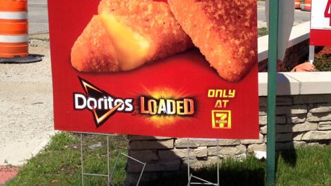7-Eleven Doritos Loaded Outdoor Sign