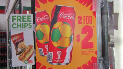 Coca-Cola 7-Eleven '2 for $2' FIFA Violator