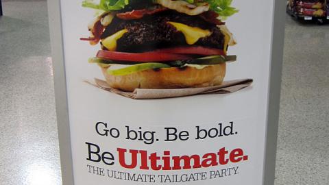 Publix 'Be Ultimate' Standee