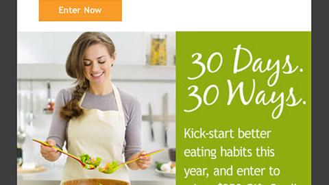 Kroger '30 Days. 30 Ways' Email
