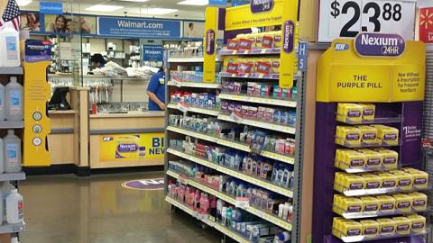 Nexium 24HR Walmart Pharmacy Takeover