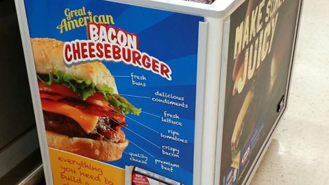 Kraft Walmart 'Great American Bacon Cheeseburger' Cooler