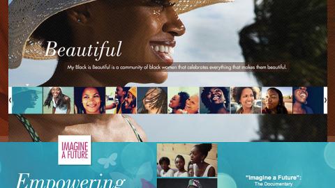 P&G 'My Black is Beautiful' Page