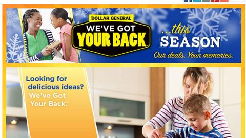 Dollar General Frito-Lay 'We've Got Your Back' Showcase