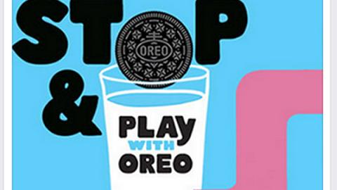 Acme 'Stop & Play With Oreo' Facebook Update