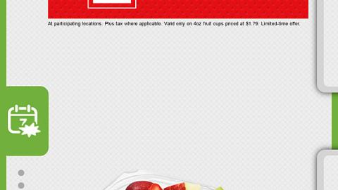 7-Eleven 'Fruit Cup' Mobile App Ad