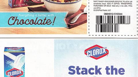 Clorox Target 'Stack the Savings' FSI
